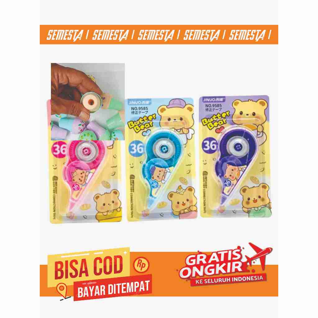

Correction Roller Tipe X Penghapus jinuo Roller Bear Tipe-x