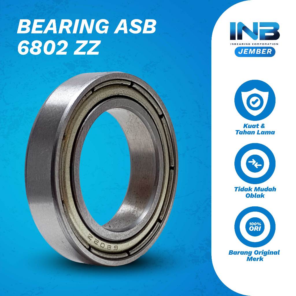 Laker Bearing 6802 ZZ ASB Bearing Laker Conrod Arm Vixion Unitrack Vixion Old INB Original ASB INB J
