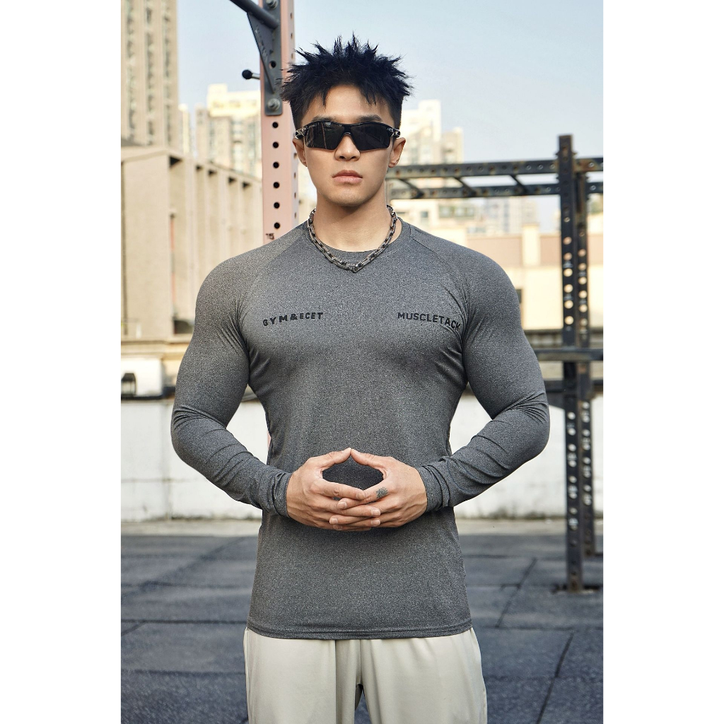 Koas Muscle Tee Lengan Panjang Pria CX805