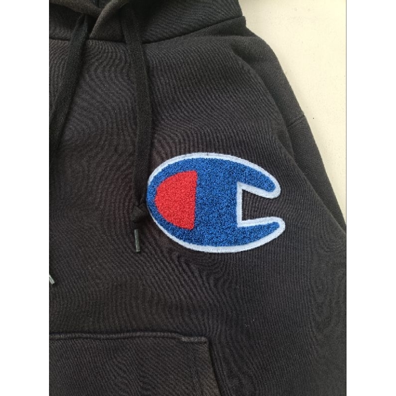 Hoodie champion big logo