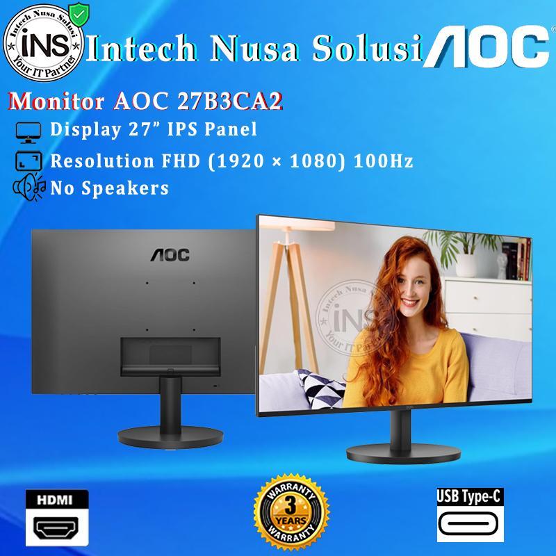 Monitor AOC 27B3CA2 27" IPS FHD 100 Hz USB-C 3YR