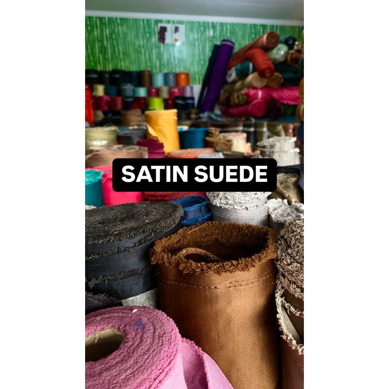 Kain Suede Meteran Bahan Suede untuk sofa tas sepatu