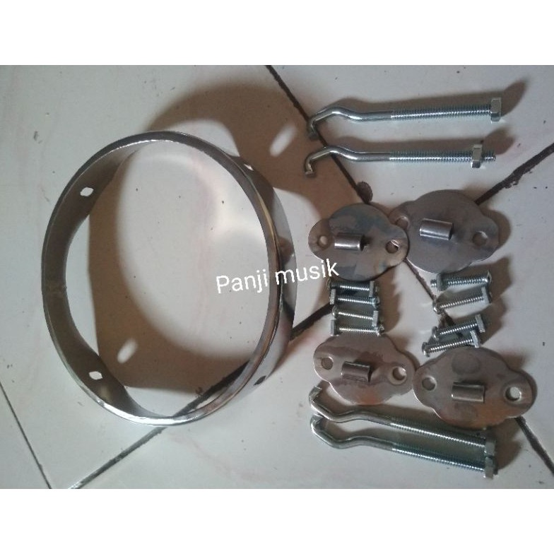 KODE W37Q Ring tak kecilan satuan kendang ketipung 15cm6inc