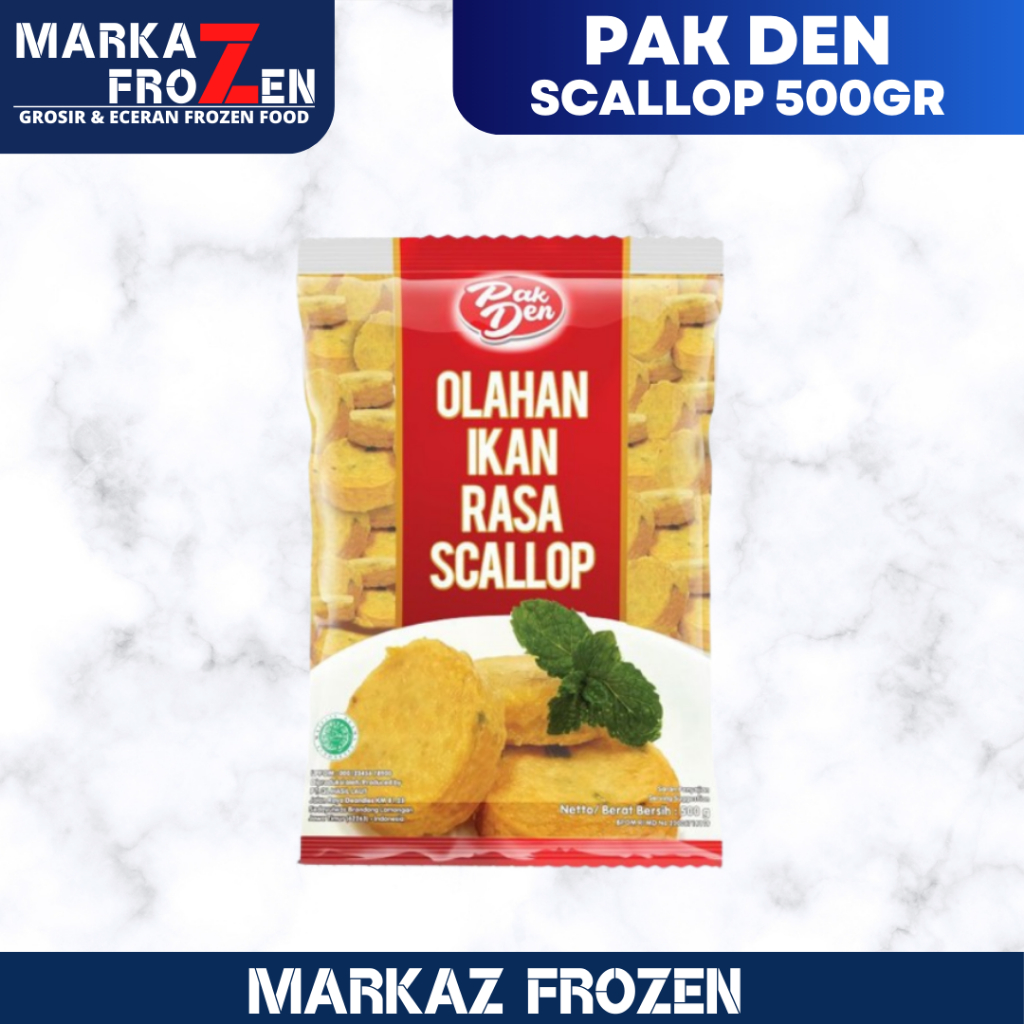 

PAK DEN SCALLOP IKAN 500GR
