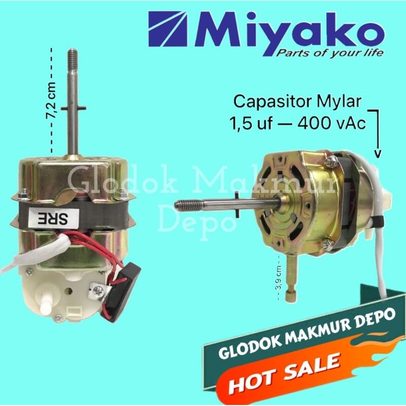 DINAMO MOTOR FAN KIPAS ANGIN MIYAKO KECIL (66X16)