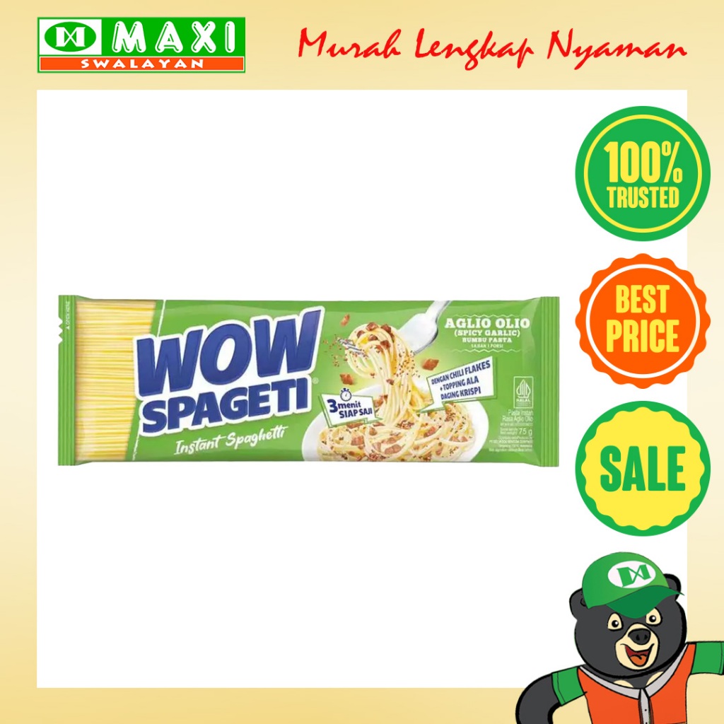 

Wow Spageti Aglio Olio 75Gr