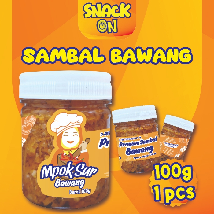 

Sambal Mpok Sur Sambal Bawang 100gr