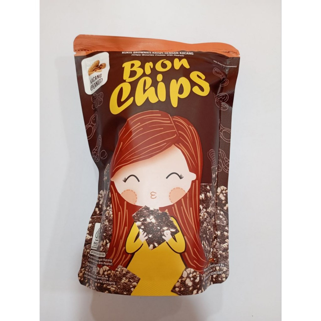 

BRON CHIPS KUKIS BROWNIES KRISPI DENGAN KACANG