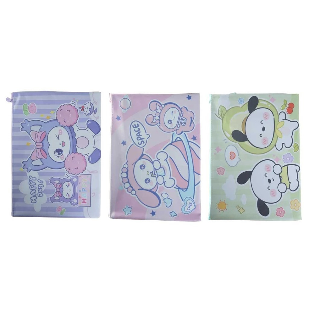 

XPM- TAS DOCUMENT / ZIPPER POUCH / ZIPPER BAG / ZIPPER SLETING DOKUMEN BAG XPM-A4001 A4 HAPPY DAY