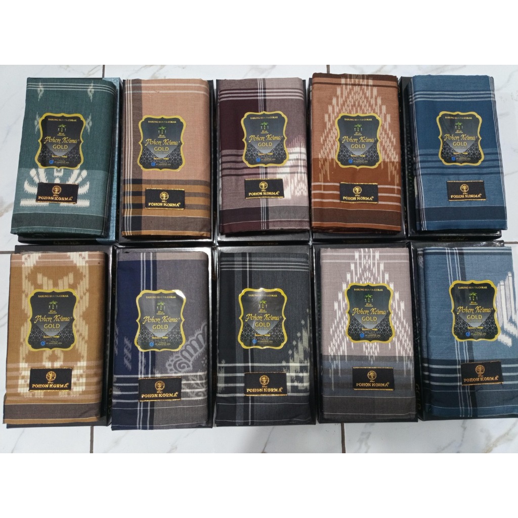 Sarung Pohon Korma Benang 9000 Gold