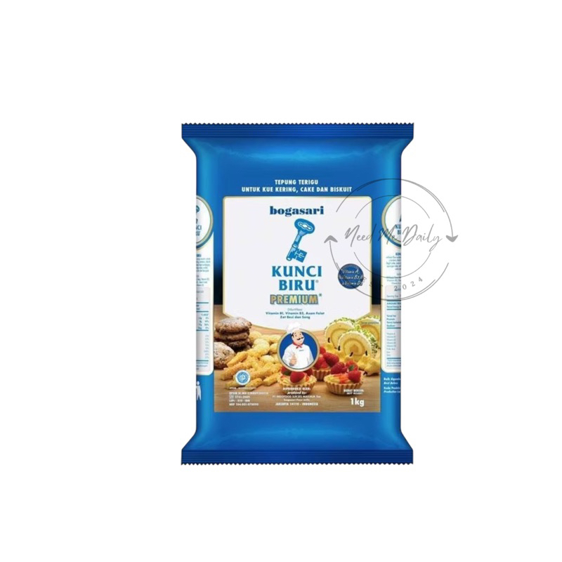

Kunci Biru Tepung Terigu Premium 1 Kg