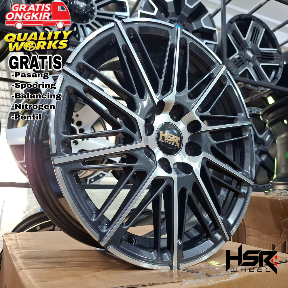Velg Mobil Brio, Sirion, Swift, Ring 15 Velg Racing Hsr Wheel Balige