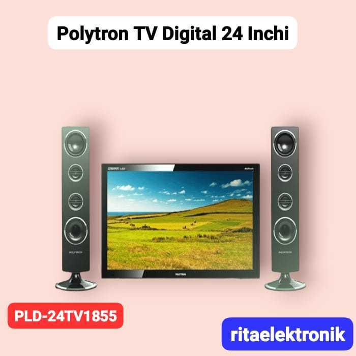 TV LED 24 Inchi Polytron PLD 24TV1853/24V1853 Dan PLD 24V123