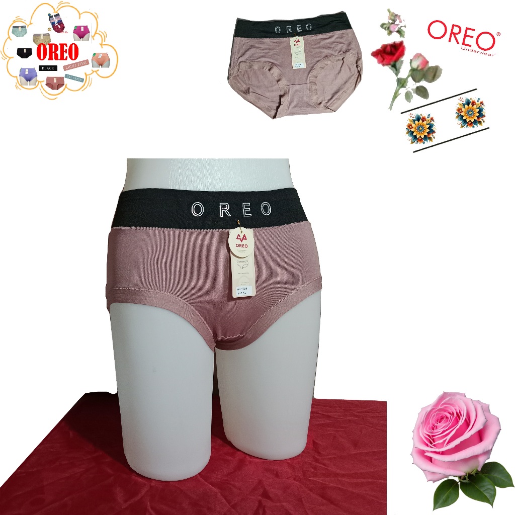yuh Celana Dalam Wanita Oreo 6673 Isi 6 Pcs Cd Perempuan Cewek Murah