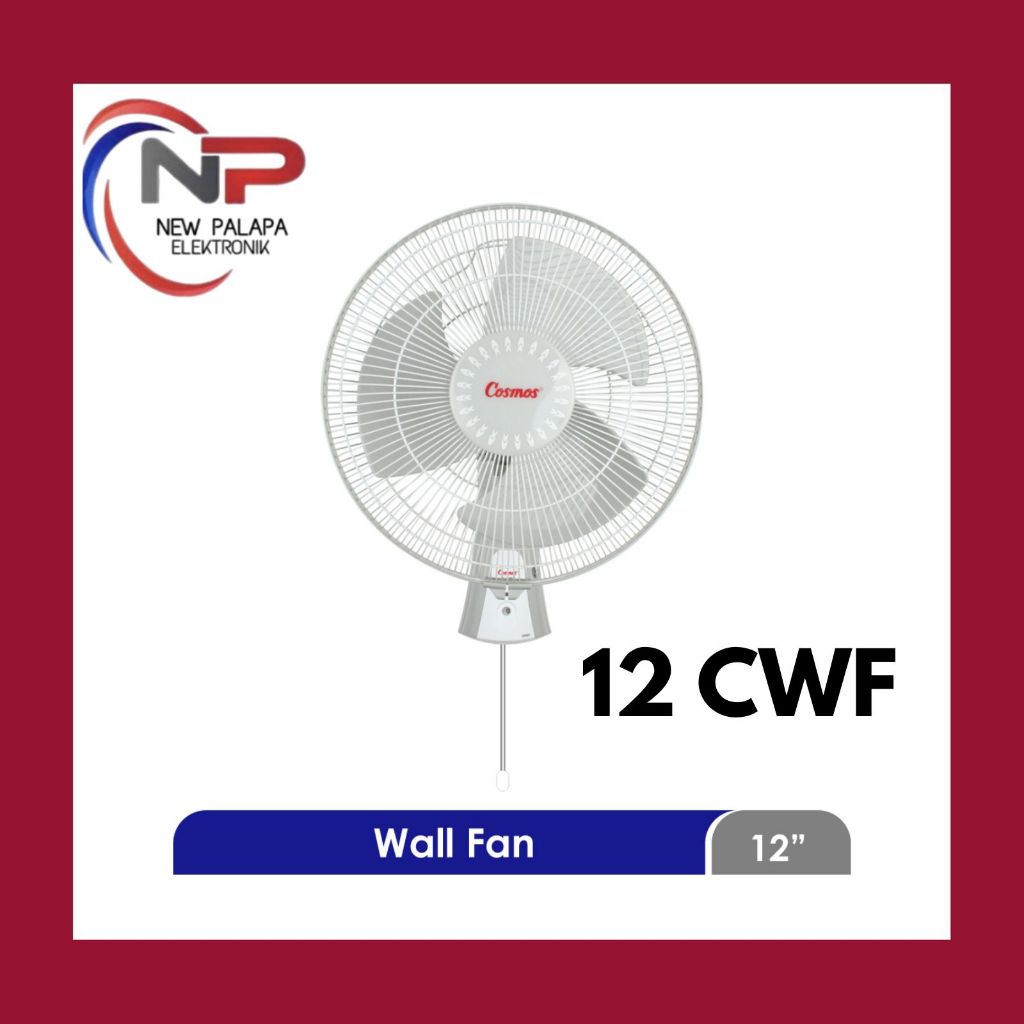 WALL FAN COSMOS 12 CWF/ KIPAS ANGIN DINDING COSMOS 12"/ KIPAS ANGIN TEMBOK COSMOS 12"