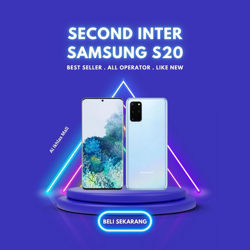 Samsung S20 SECOND & Samsung S20+ SECOND 5G ORIGINAL LIKE NEW