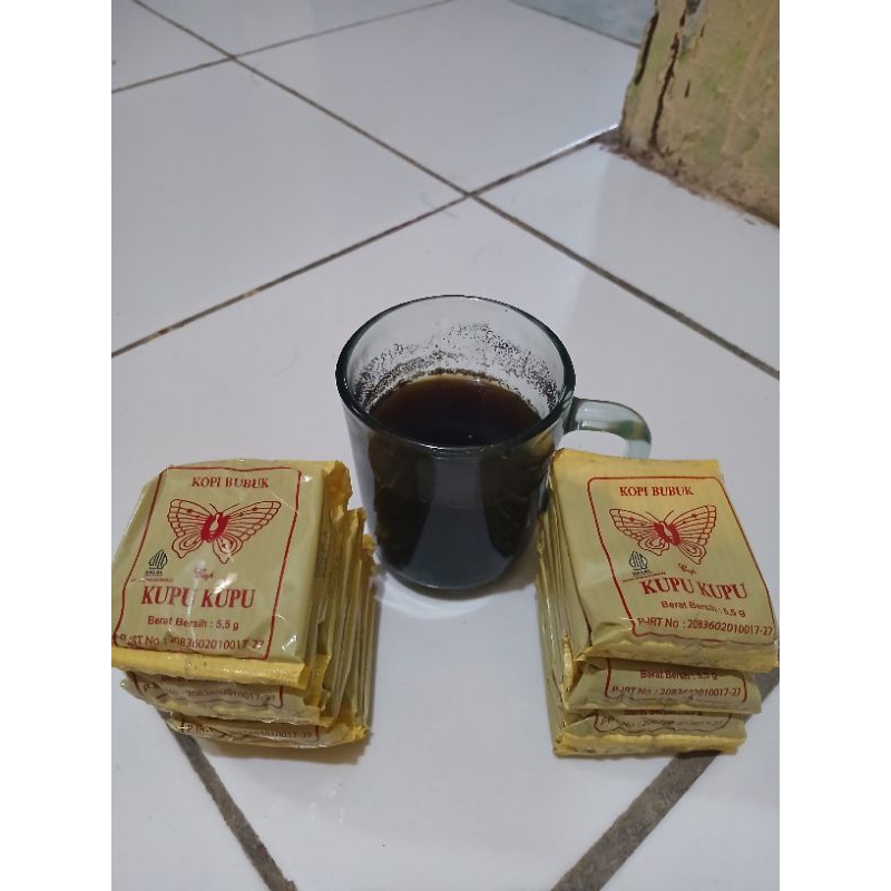 

TERMURAH 2PACK KOPI HITAM CAP KUPU KUPU