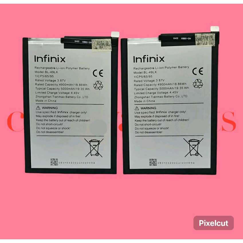 BATERAI / BATRAI / BATRE / BATTERY INFINIX HOT 12 / HOT 20S / HOT 12i / BL-49LX