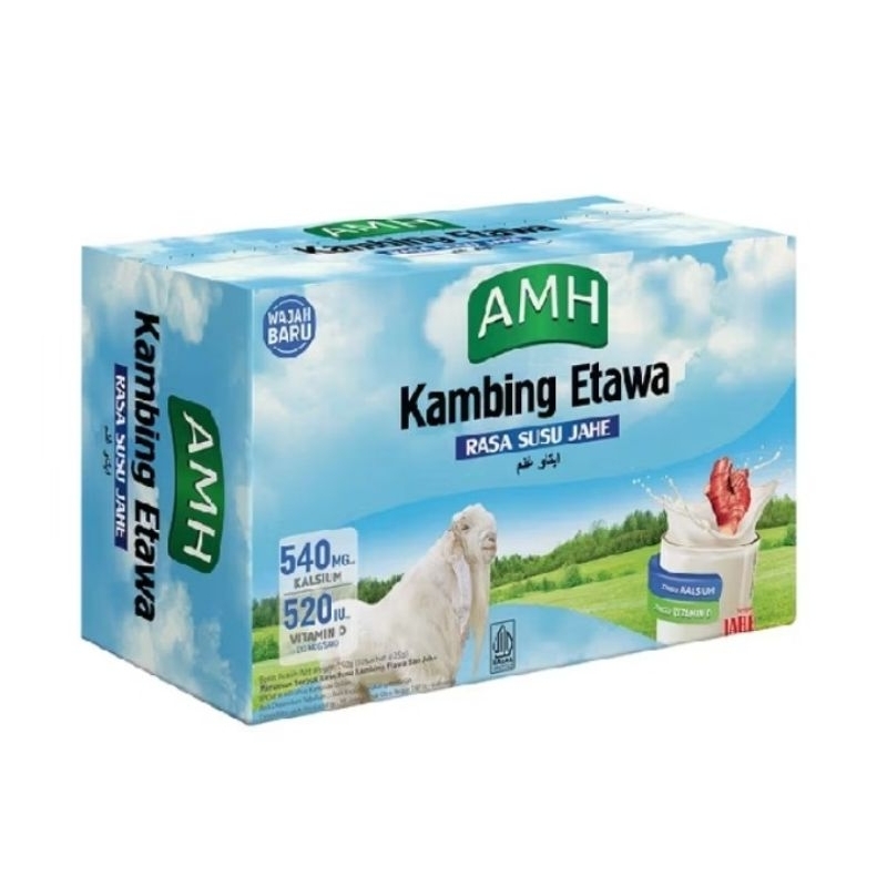 

SUSU KAMBING ETAWA AMH PER BOX ISI 10 SHACET
