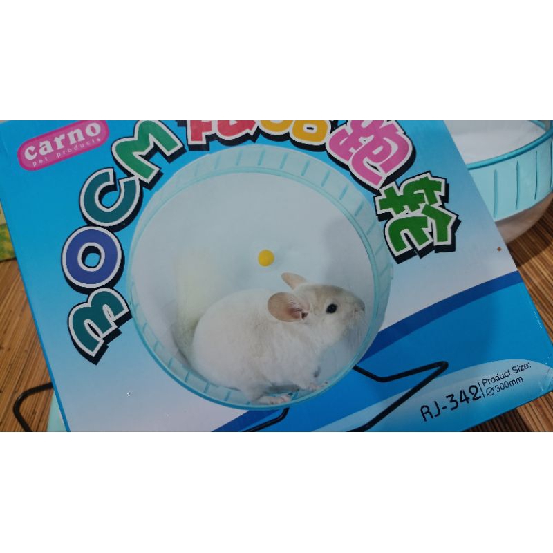 Wheel Kincir Roda Hamster Sugar glider Landak mini. Ukuran jumbo diameter 30 cm. Import