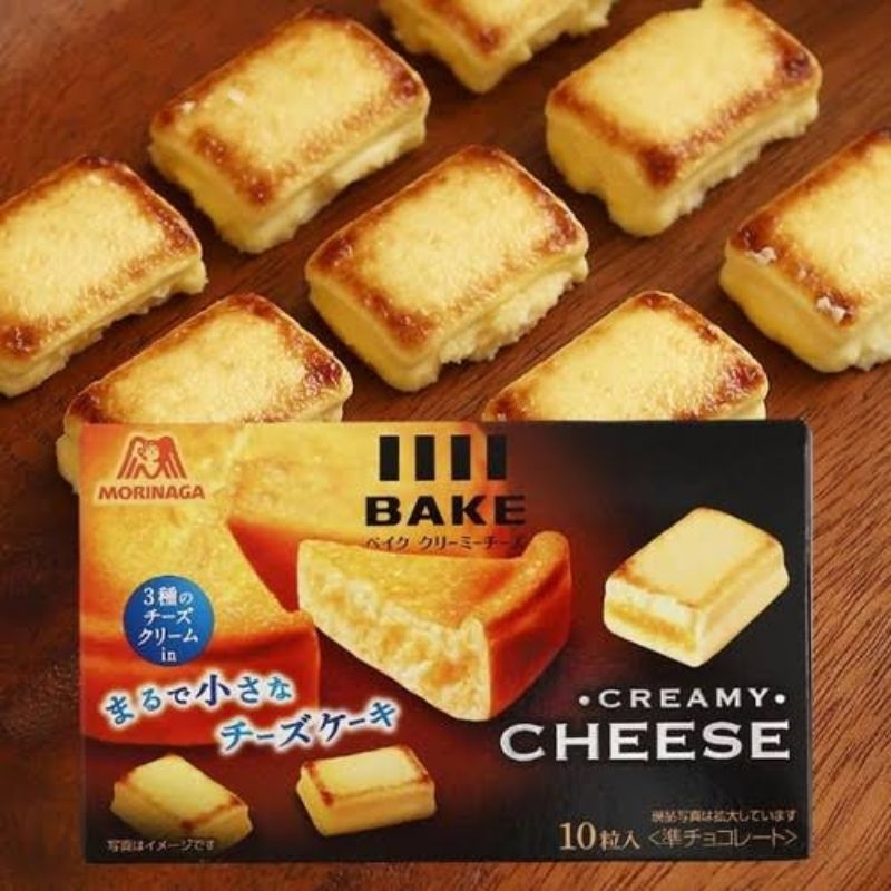 

Morinaga Bake Creamy Cheese Japan - Camilan Keju Premium dari Jepang | Cemilan Viral Import