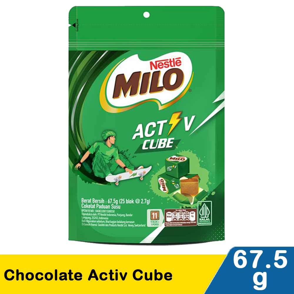 

Nestle Milo Active Cube (25blok @2.7gr) 67,5gr
