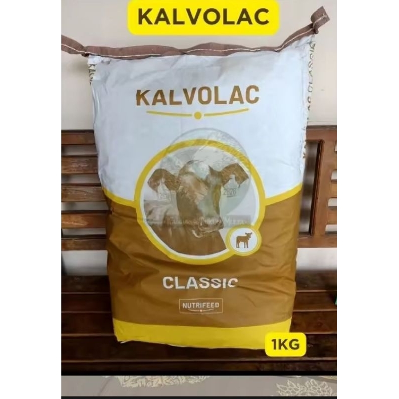 KALVOLAC susu hewan pengganti indukan susu untuk anakan hewan 1 kg