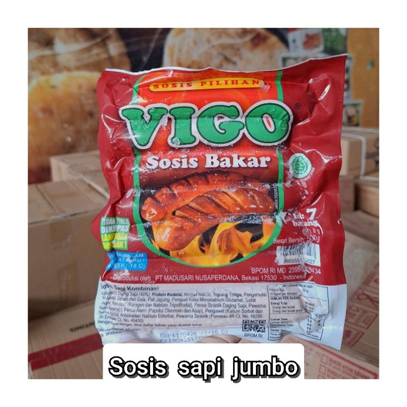 

Vigo sosis bakar sosis sapi jumbo