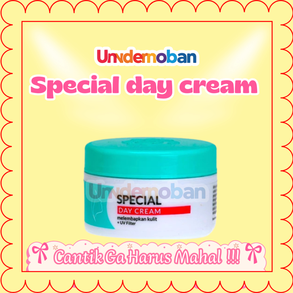 UNDERNOBAN Viva Special Day Cream | 22 g / Cream Siang Viva