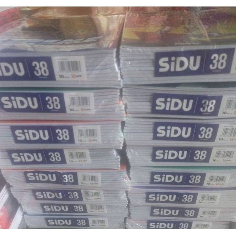 

BH01 Buku Tulis Sidu 38 1pack (10pcs)