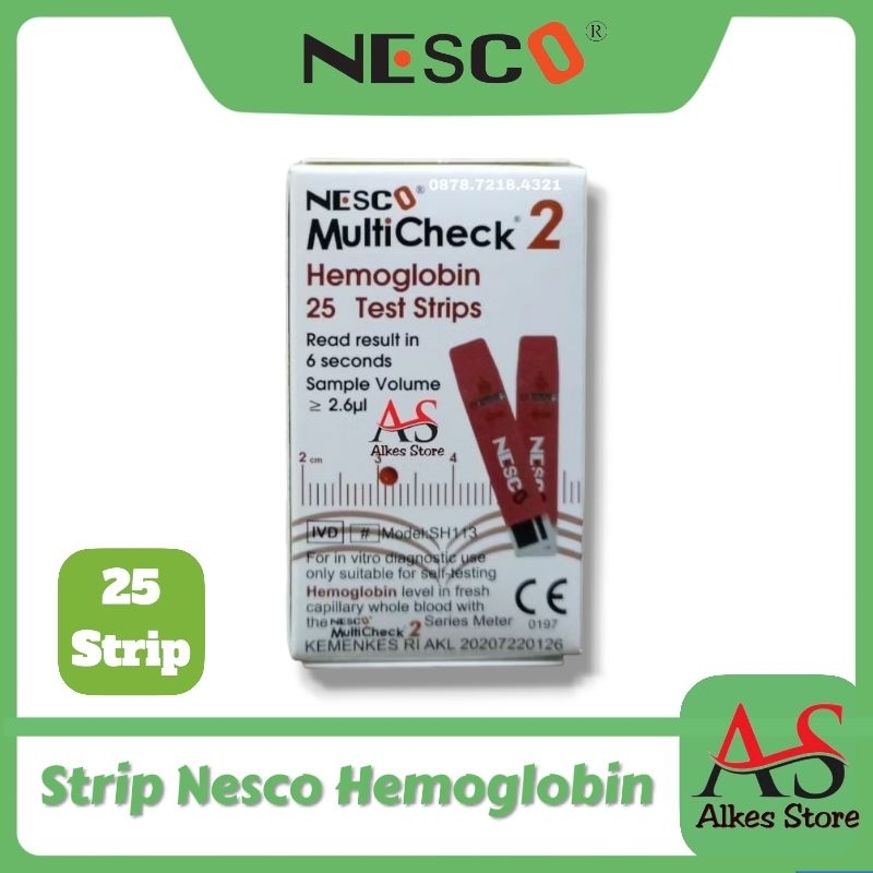 Strip Nesco Hemoglobin   Strip Refill HB   Strip HB Nesco