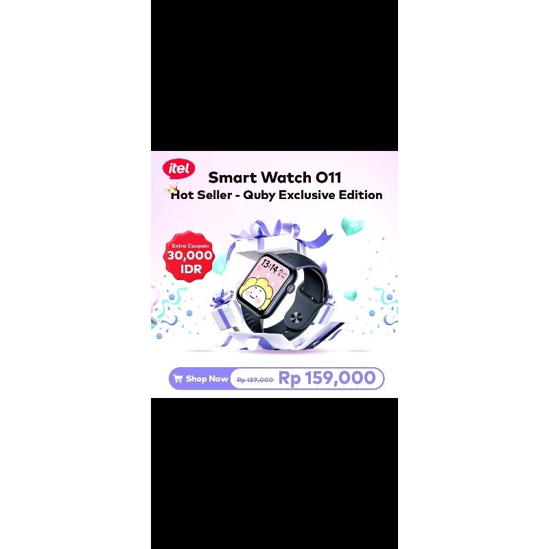 SMARTWATCH ITEL JAM TANGAN BISA TELFON DAN WHATSAPP