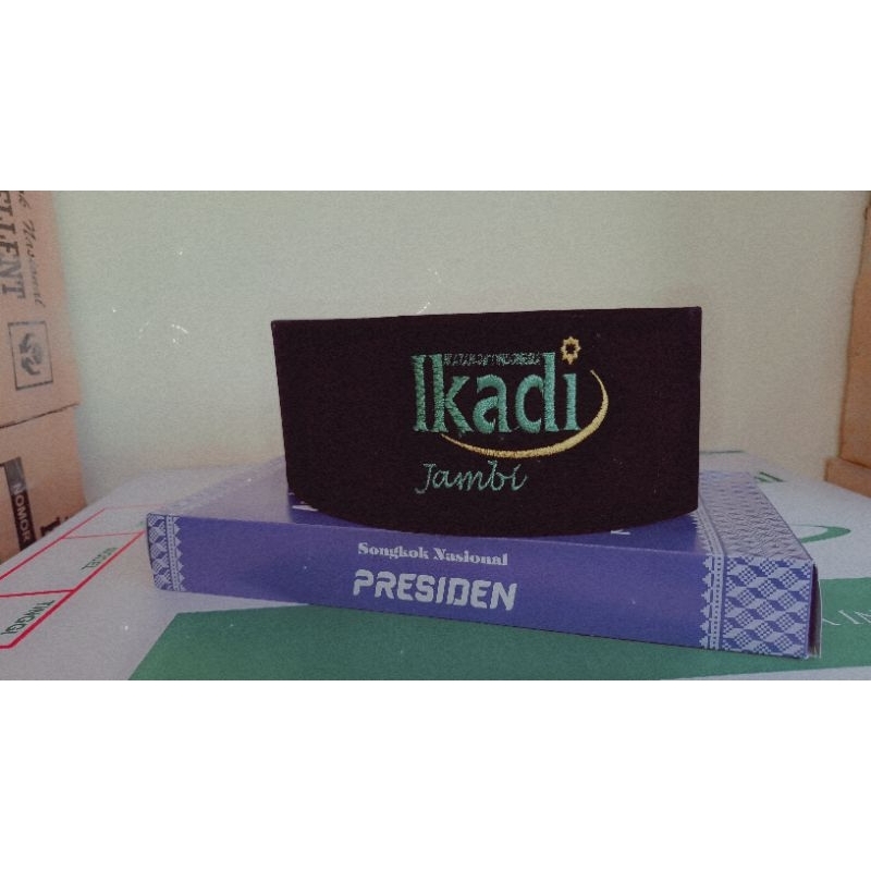 SONGKOK CUSTOM SONGKOK PRIBADI SONGKOK LOGO BORDIR PECI CUSTOM LOGO BORDIR