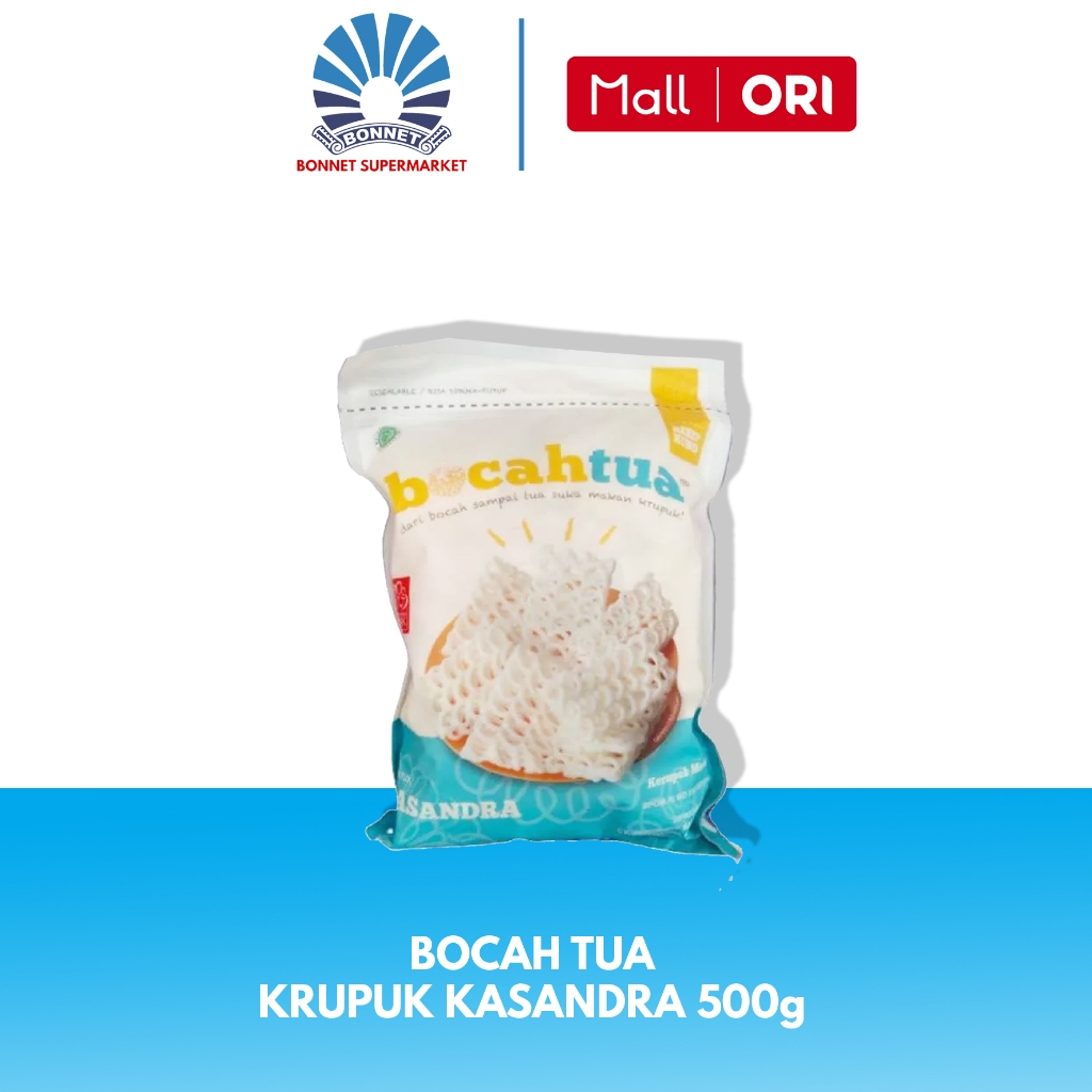 

Krupuk Bocah Tua Kasandra 500g 8997204570021