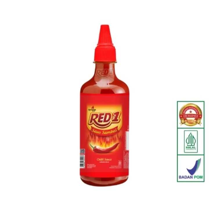 

Red1 Saus Sambal 300 Ml Pedas Gurih Refillable Saus Sambal Red1 300ml