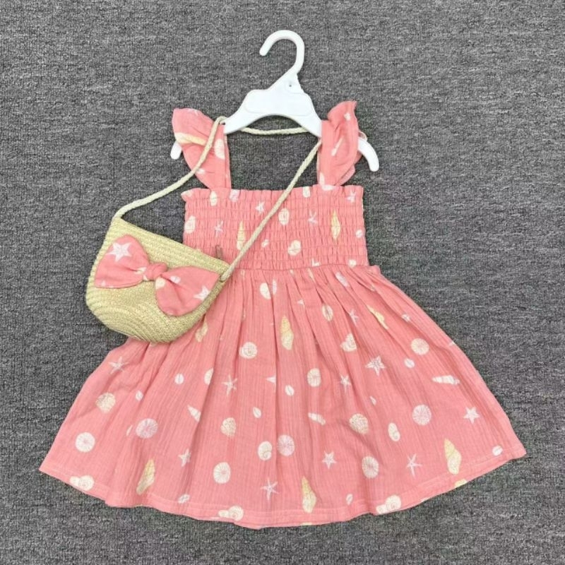 dress pantai anak | dress anak perempuan |