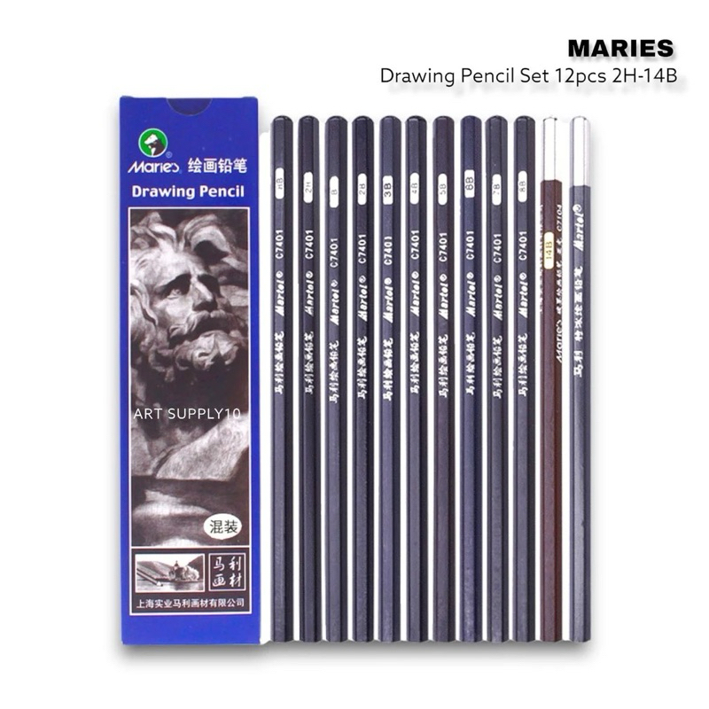 

MARIES DRAWING PENCIL / PENSIL GAMBAR SKETSA C-7401