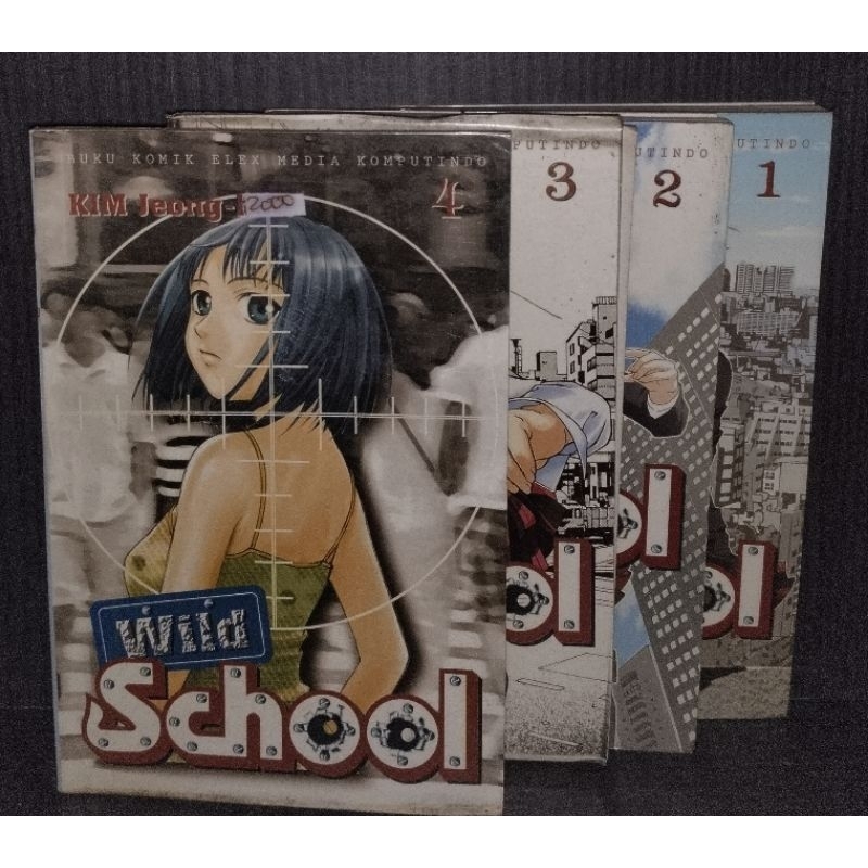 Komik Wild School Set 1-4 Tamat