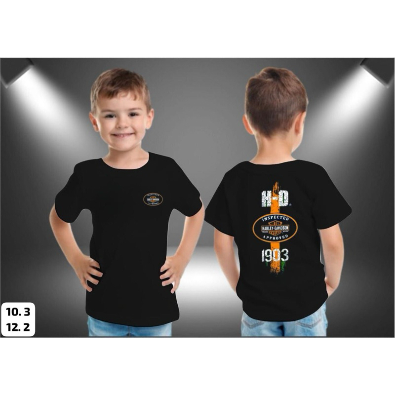 Kaos Anak Harley Davidson