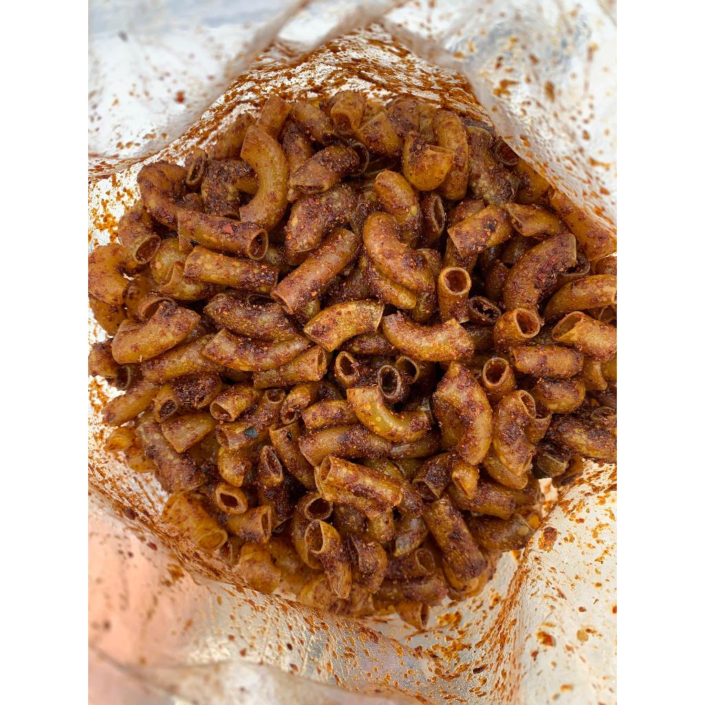 

makaroni cikruh 250gram pedas daun jeruk cemilan instan viral