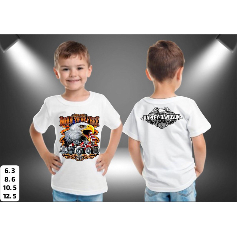 Kaos Anak Harley Davidson