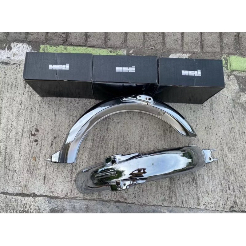 SLEBOR BELAKANG CB 125 HELIBARS DETAIL ORI TEBAL PRESISI