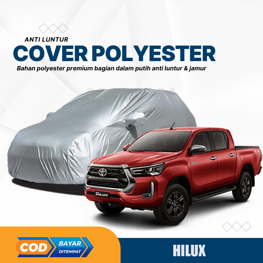 FLASH SALE BODY COVER MOBIL HILUX / SARUNG MOBIL HILUX / MANTEL MOBIL HILUX / SELIMUT MOBIL HILUX
