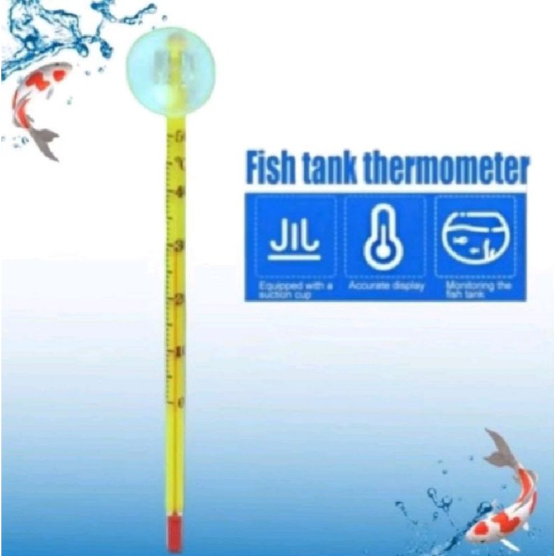 Thermometer Aquarium Alat Pengatur Suhu Air Aquarium