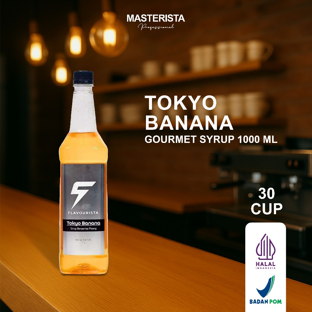 

Flavourista Syrup Tokyo Banana 1000ml