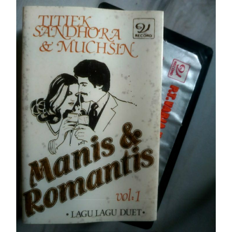 Audio kaset pita Original Muchsin Alatas dan Titik Sandora vol 1 Manis dan Romantis