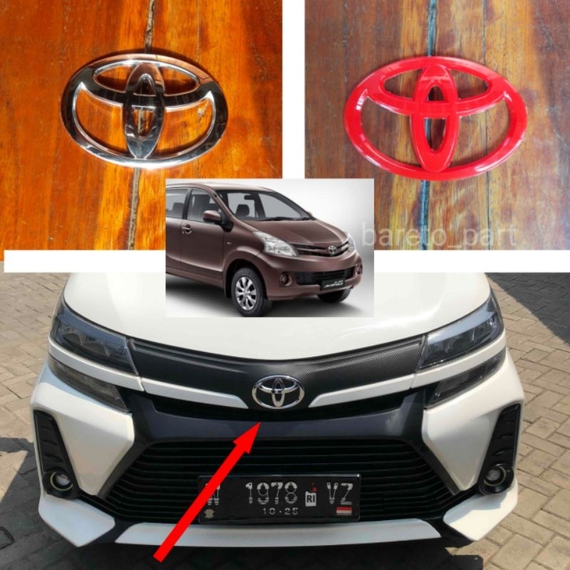 Emblem Toyota Avanza / Emblem Xenia / Emblem innova / Emblem depan Toyota / Emblem logo depan toyota