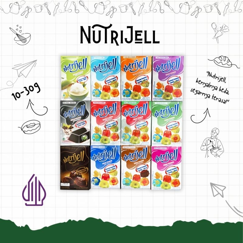 

Nutrijel Agar-Agar 10/15g (All Varian) – Serunya Bikin Puding Sendiri!