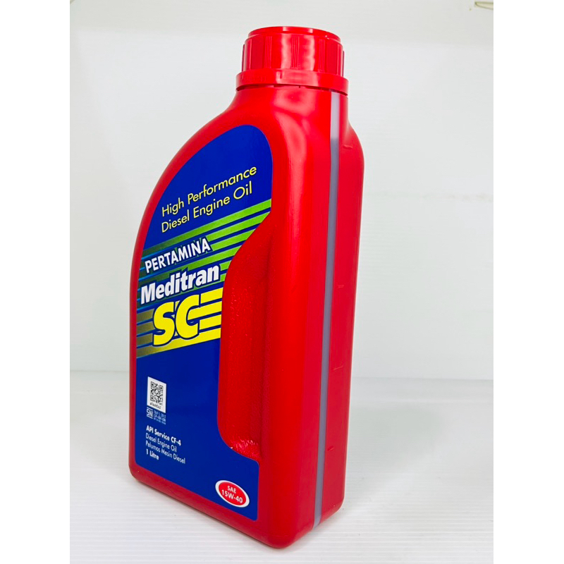 OLI PERTAMINA MEDITRAN SC 1 LITER PELUMAS MESIN KENDARAAN DIESEL