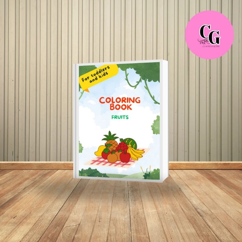 

Buku Mewarnai Anak Tema Buah Buku Edukasi Anak PAUD TK